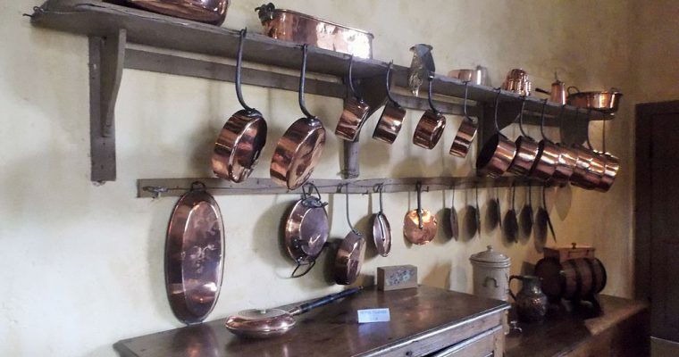 Les ustensiles en cuivre