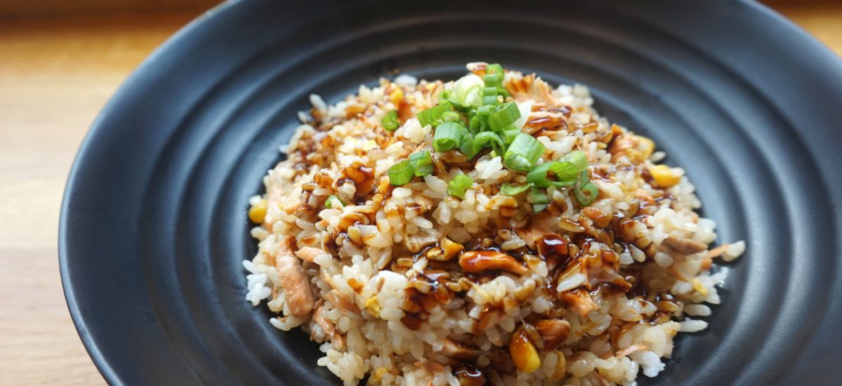 Riz frit très simple