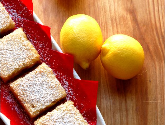 Tablettes citronnées