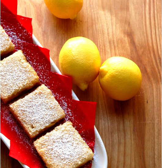 Tablettes citronnées