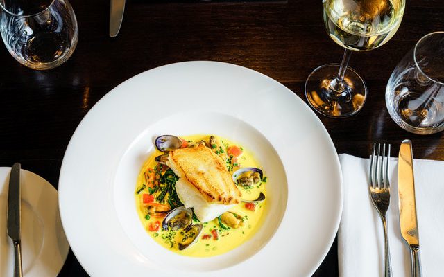 Gratin de poisson aux champignons