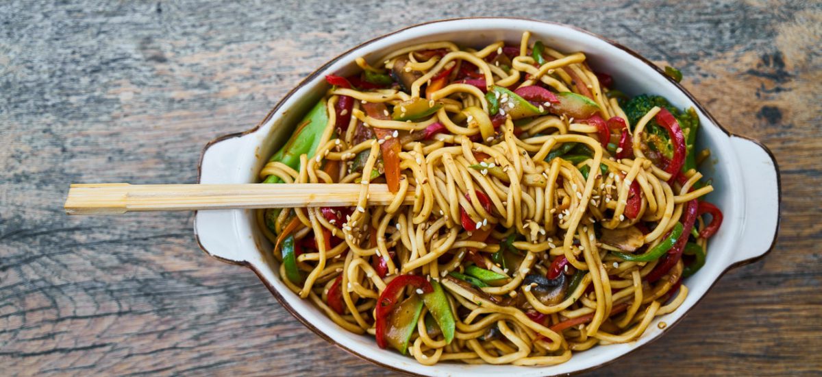 Nouilles soba au tofu