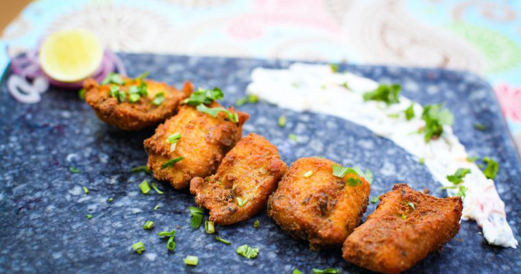 Bâtonnets de poisson en croûte de noix de coco