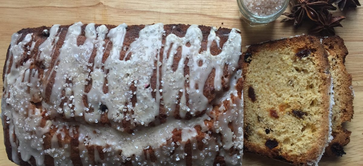 Cake aux figues, citron et anis