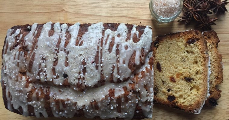 Cake aux figues, citron et anis