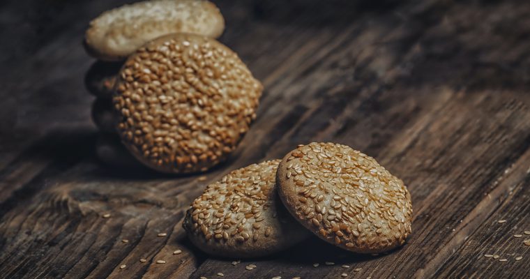 Biscuits au sésame et à la citronnelle