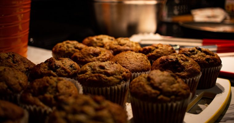 Muffin au gruyère et aux poireaux