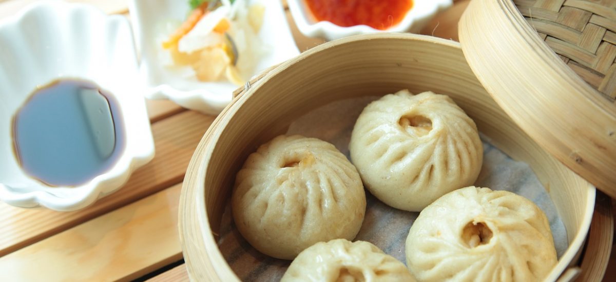 Brioche à la vapeur au porc BBQ (char siu bao ou baozi )