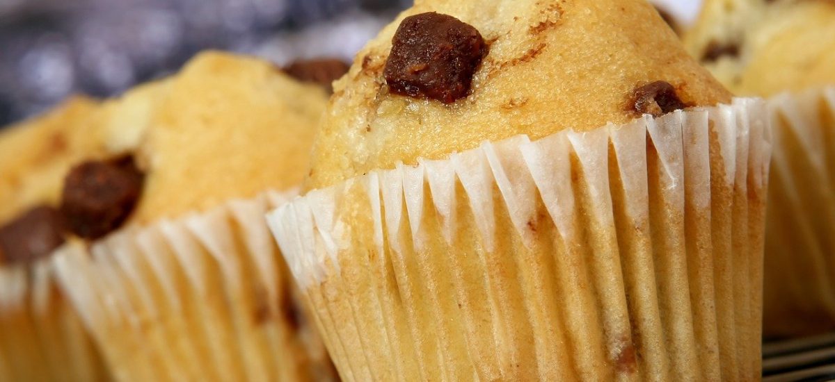 Muffins à la bergamote et pépites de chocolat