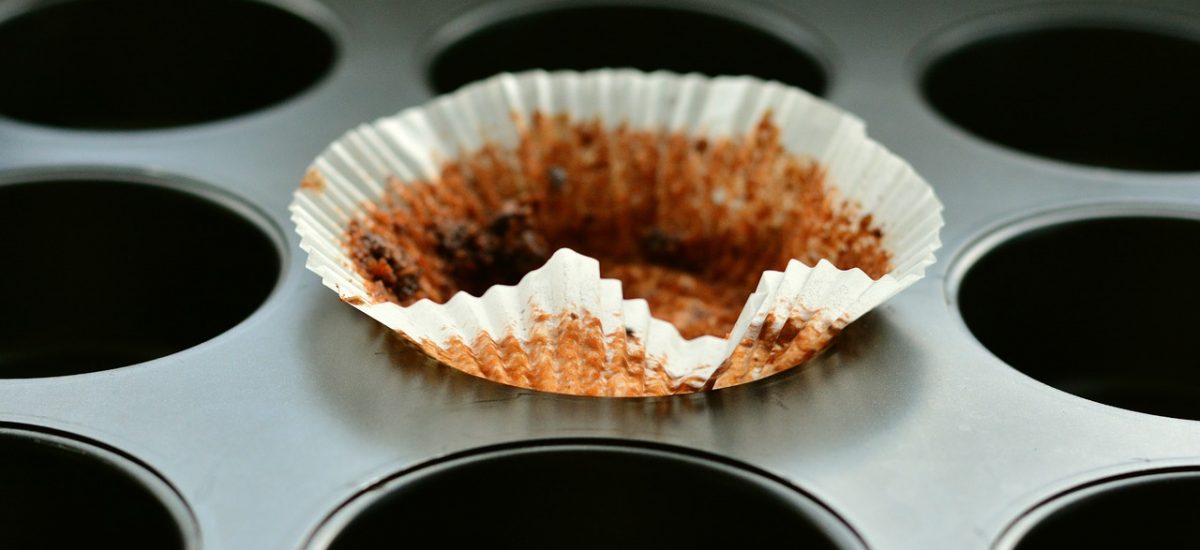 Muffin avoine, poires, gingembre et ricotta