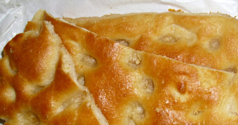 Focaccia à la fleur d&rsquo;oranger