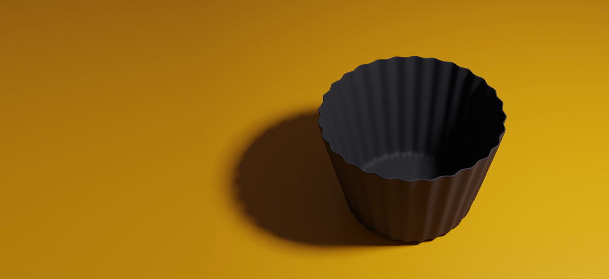 Muffin au fromage à la crème, pommes et cannelle