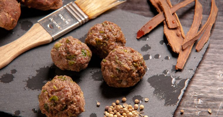 Boulettes de viande aux deux fromages