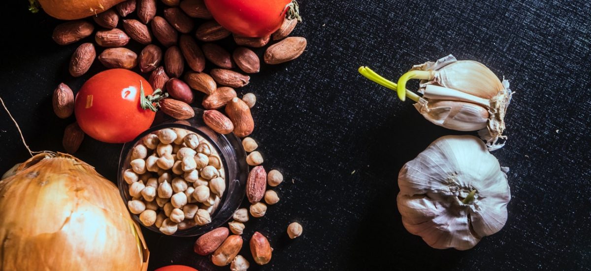 Pois chiches aux épices et à l&rsquo;oignon caramélisé