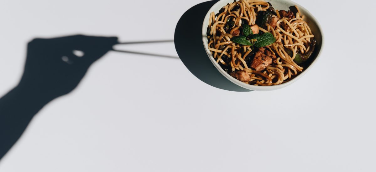 Sauté de nouilles ramen au tofu