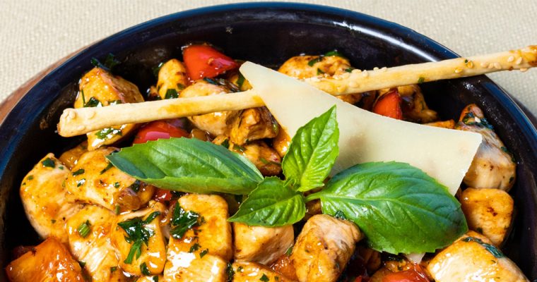 Mijoté de poulet à la toscane