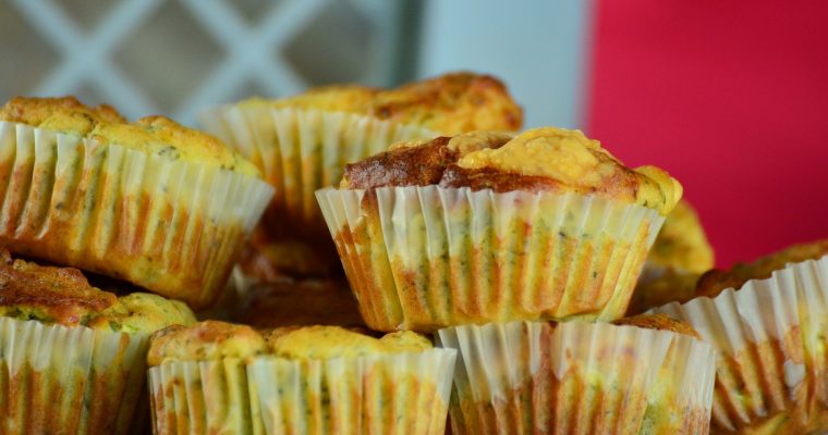 Muffins créole au maïs et au cheddar
