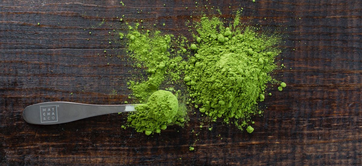 Muffin au thé vert, noix de coco et orange