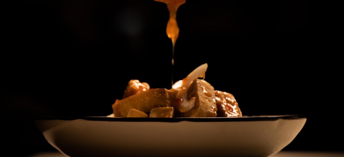 Nouilles de riz au sésame et tofu