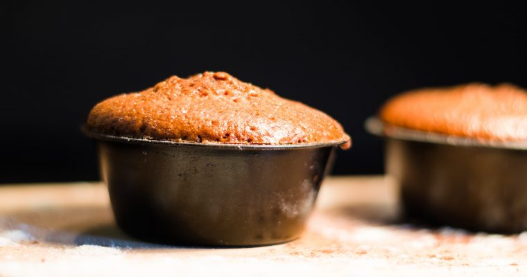 Muffin citron, poires, anis et ricotta