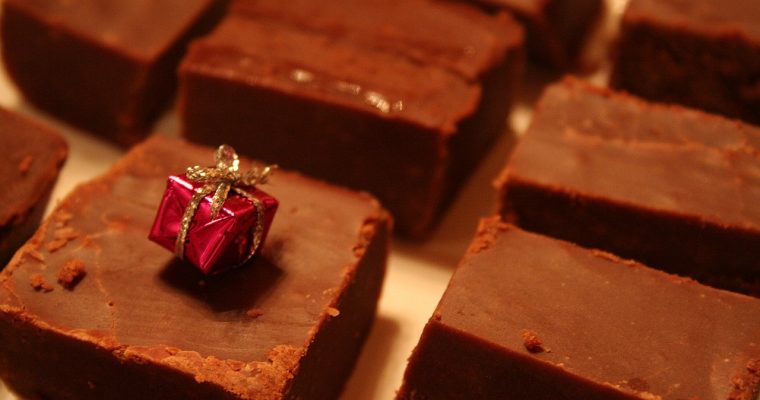 Fondant (fudge) au chocolat mexicain