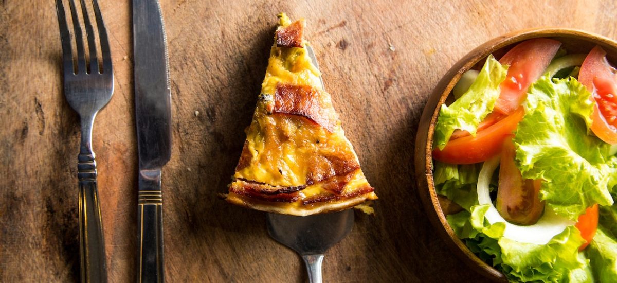 Quiche aux lardons et fromage Comté