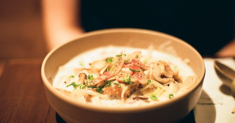 Soupe au poulet et aux grains de blé