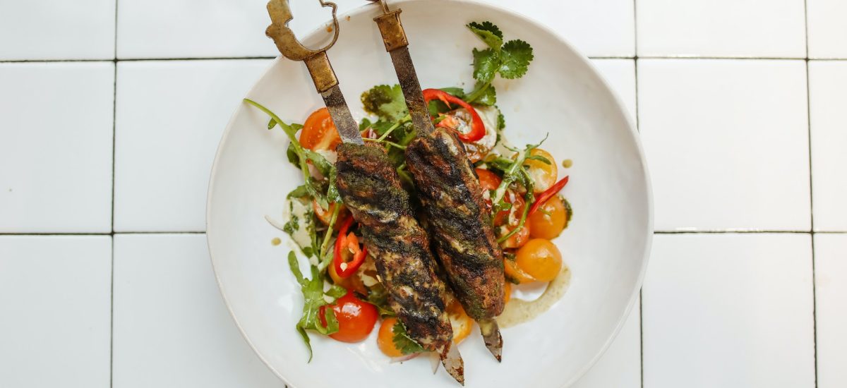 Galettes ou brochette agneau & pistaches