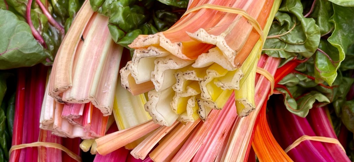 Biscuits au citron et rhubarbe