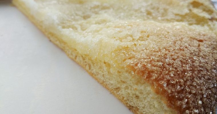 Tarte au sucre (briochée)