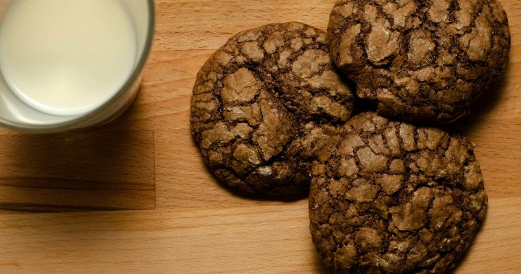 Biscuits brownies à la crème sure ou yogourt grec