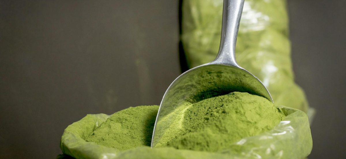 Muffins au matcha et abricots secs