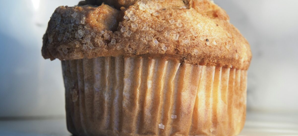 Muffin à la compote de pommes