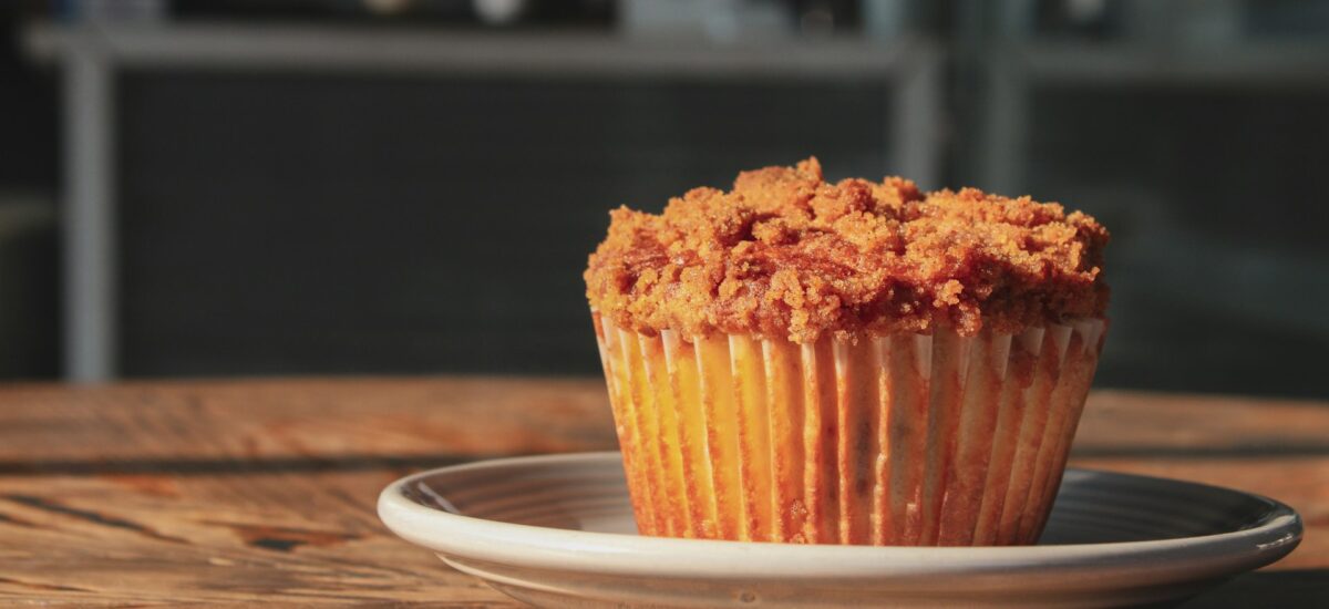 Muffins  aux bananes, graines de lin et noix
