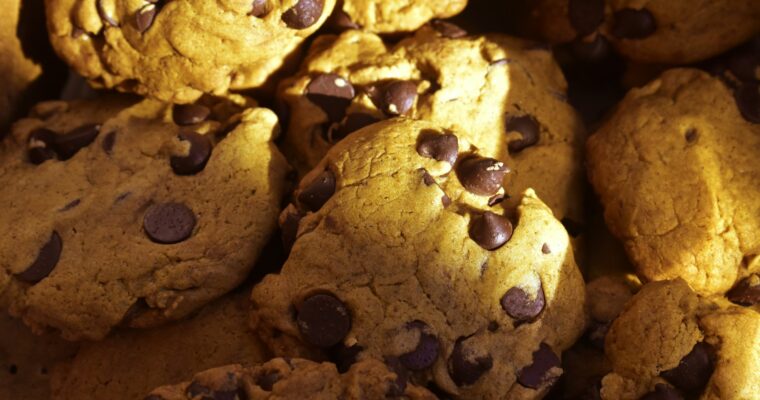 Biscuits à la citrouille, aux pépites de chocolat et aux graines de citrouille