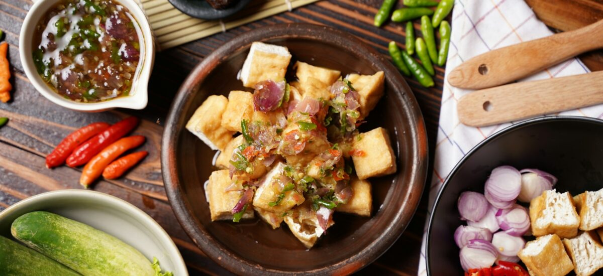 Pressage du tofu