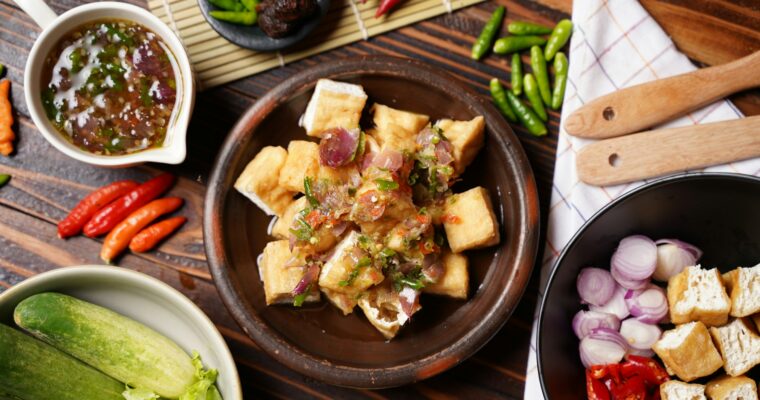 Pressage du tofu